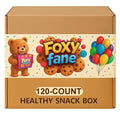Foxy Fane 120-Count Holiday Gift Box - 120 Healthy Snacks Variety Pack