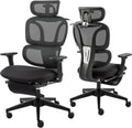 HForesty Ergonomic Office Chair: Comfort & Support for Your Back