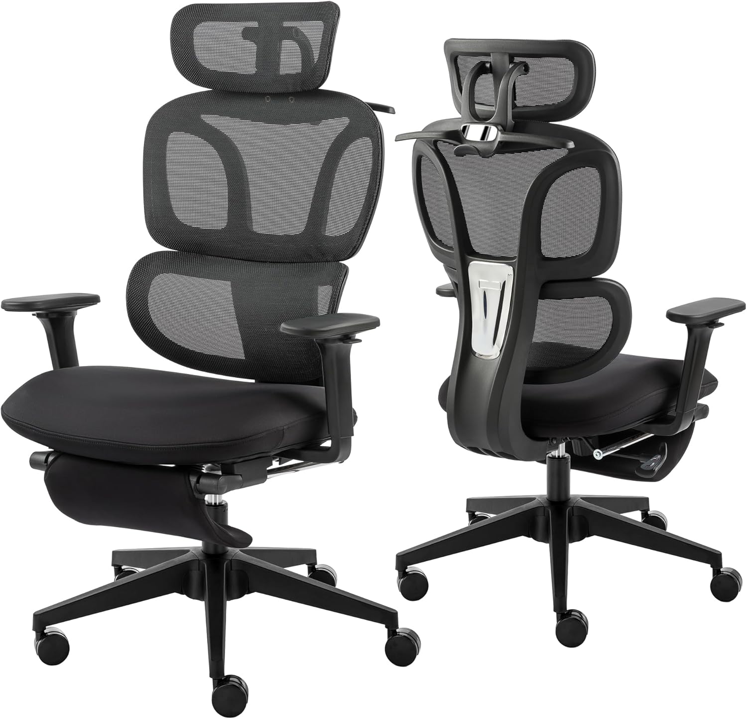 HForesty Ergonomic Office Chair: Comfort & Support for Your Back