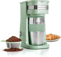 Mixpresso Green Coffee Maker with Travel Mug
