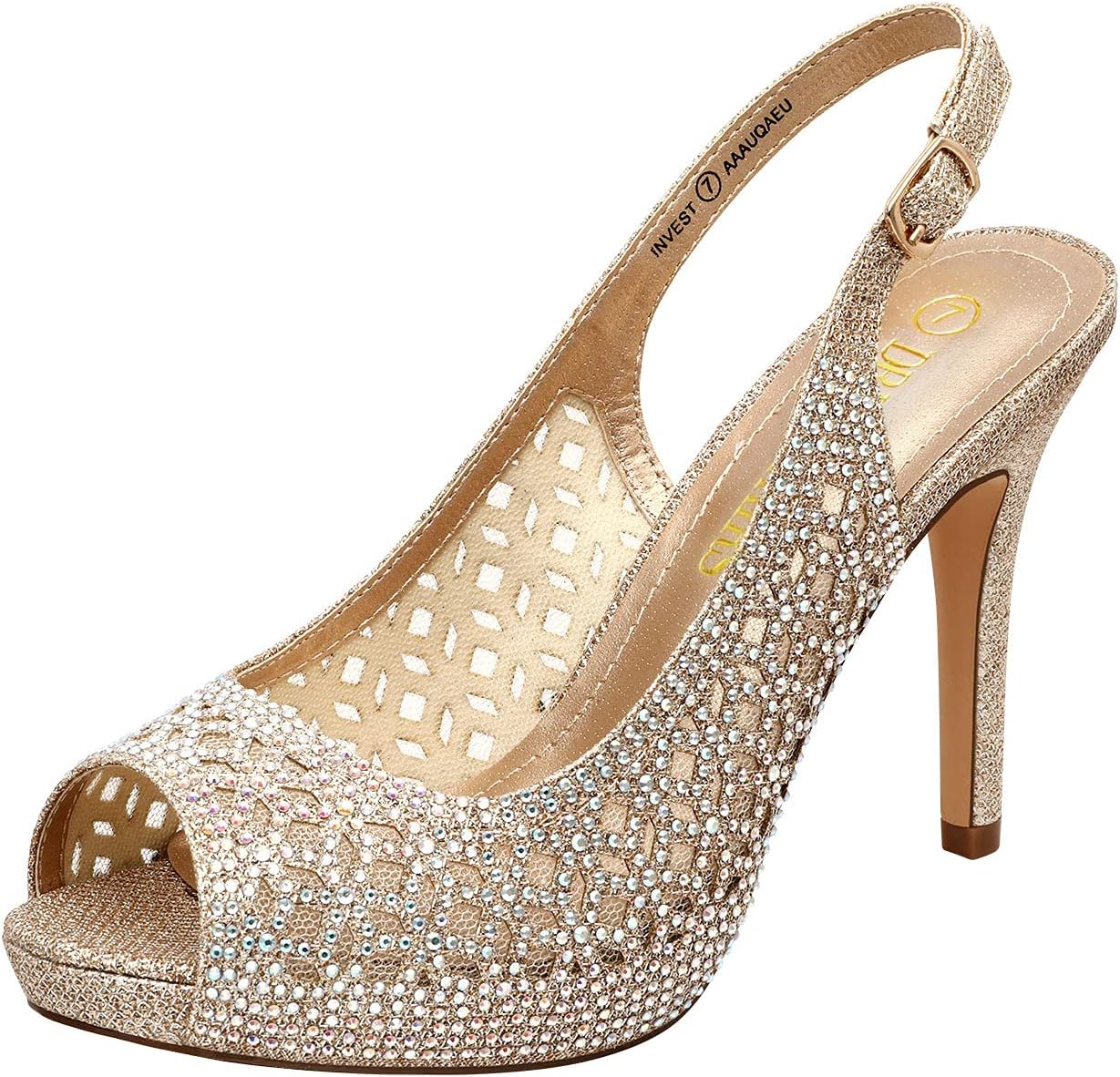 DREAM PAIRS Women's High Heels Platform Dress Pumps for Elegance