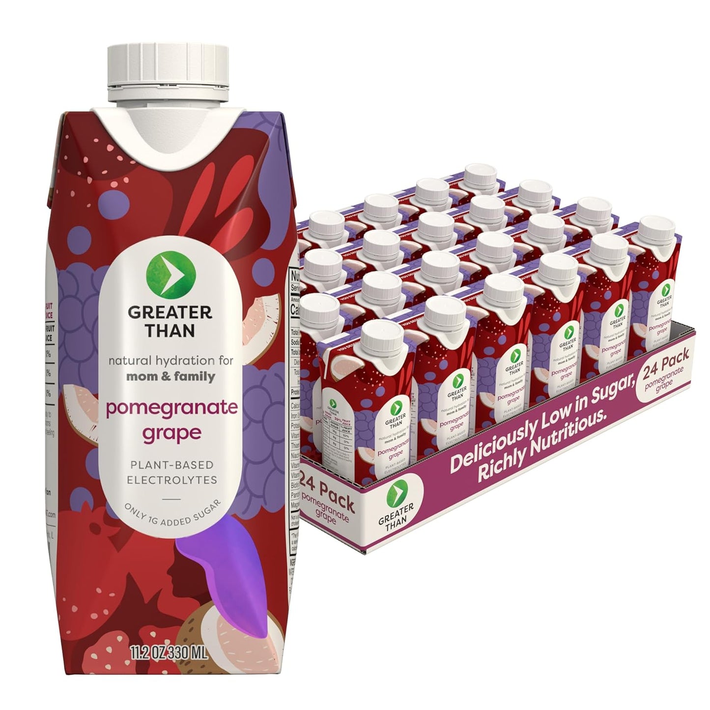 Greater Than Nutrient Hydration Beverage for Gut Health & Energy