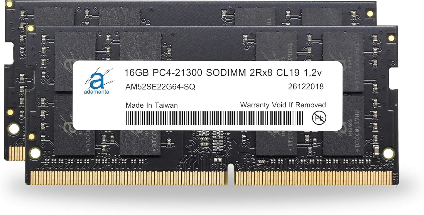 32GB DDR4 2666MHz SODIMM RAM Upgrade for HP Pavilion & More