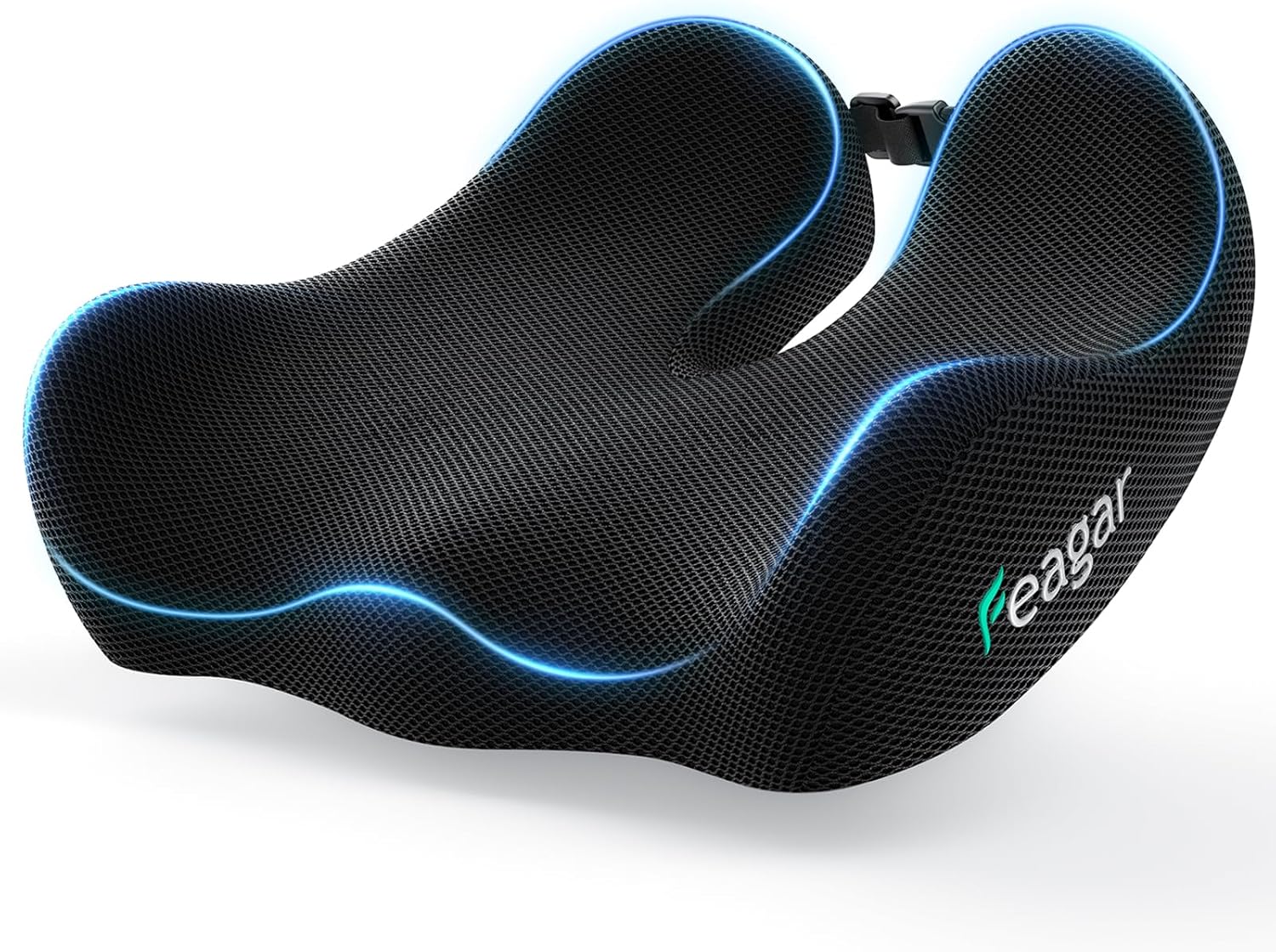 Feagar Memory Foam Coccyx Cushion