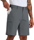 Willit Men's Golf Shorts 10in Stretch Quick Dry Cargo - Comfortable