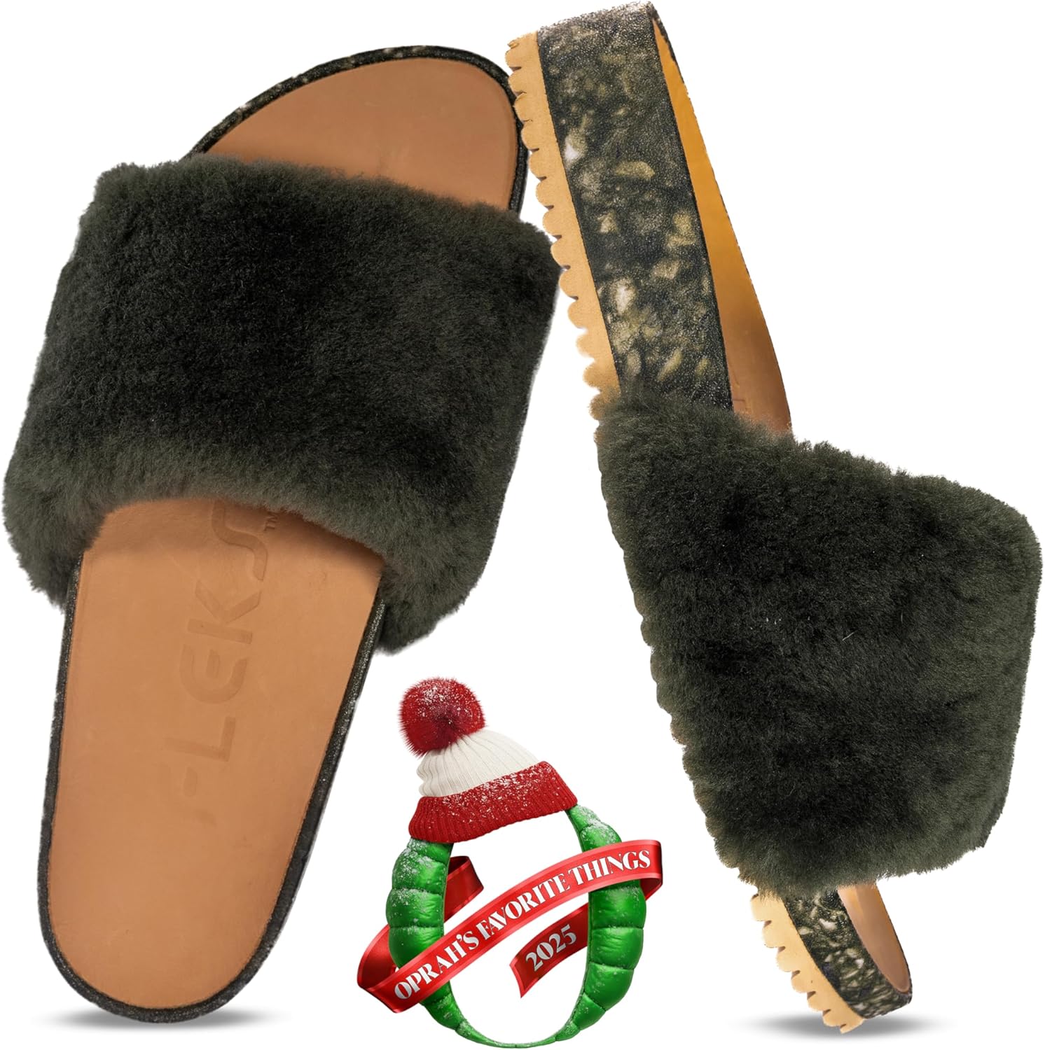Fleks San Ysidro Women's Shearling Slides for Ultimate Comfort