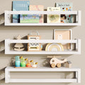 Upgraded Thick Floating Shelves for Kids and Nursery Decor