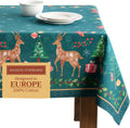 Table Cloth Rectangle 60 x 120 in 100% Cotton - Hygge Christmas