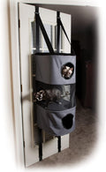 Hangin Cat Condo 3 Level Door Mounted Cat Tree - Space Saving