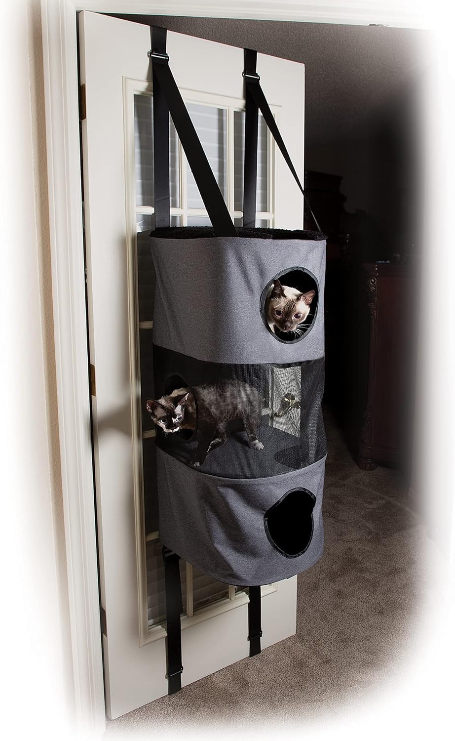 K&H Pet Products Hangin Cat Tree Condo for Small Spaces