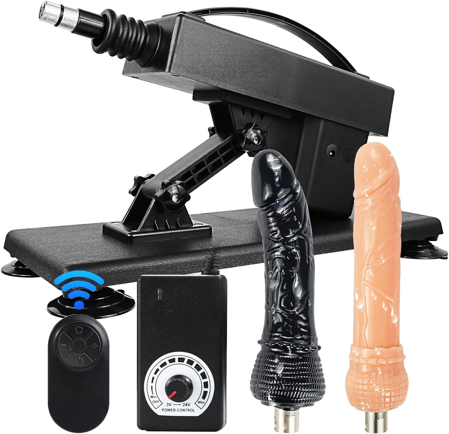 Thrusting Dildo Machine for Women with Remote Control Fun