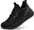Mens Walking Sneakers Wide Width Slip-On Tennis Shoes - Breathable