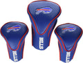 NFL Numbered 1, 3 & X Headcovers Set - Velour Lined Protection