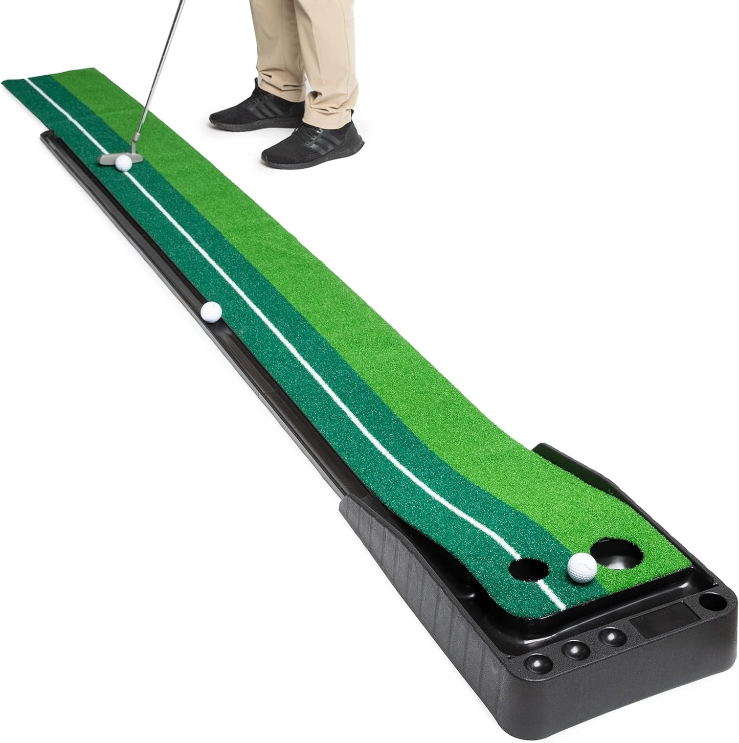 Portable Indoor Golf Putting Green - Perfect Practice Anytime
