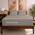 Mellanni Full Sheet Set - 6-Piece Full Bedding Set for Deep Mattresses