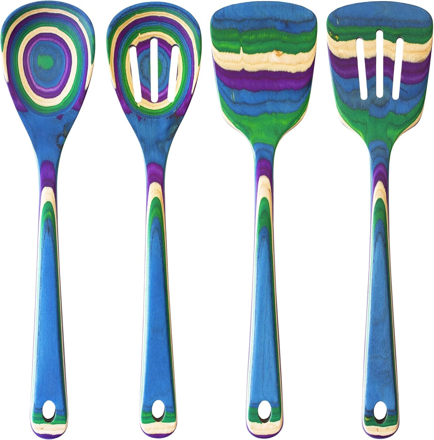 Totally Bamboo Baltique Mumbai Collection 4 Piece Utensil Set