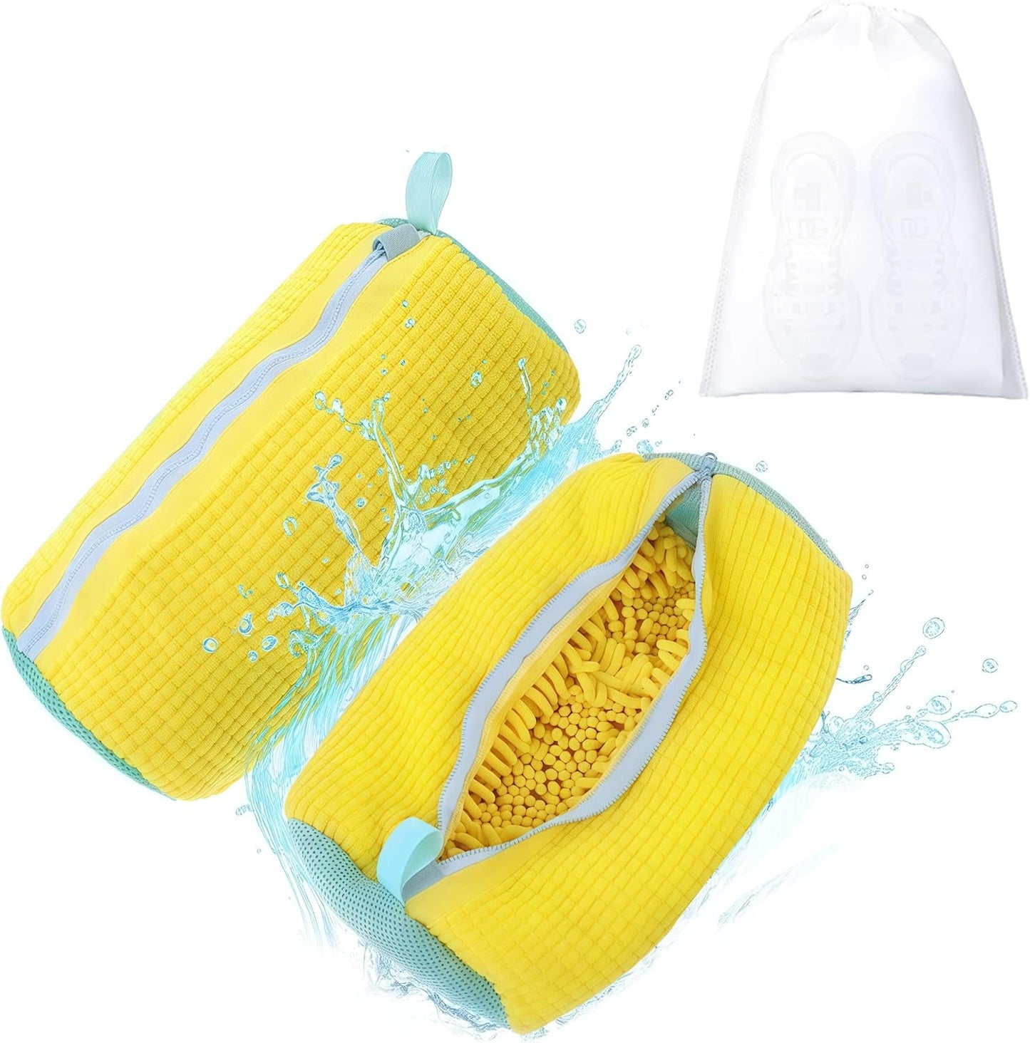 Sneaker Washing Bundle: Shoe Bags & Dustproof Pouch