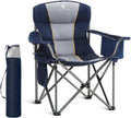 LET'S CAMP Folding Camping Chair Oversized Padded Outdoor Chair