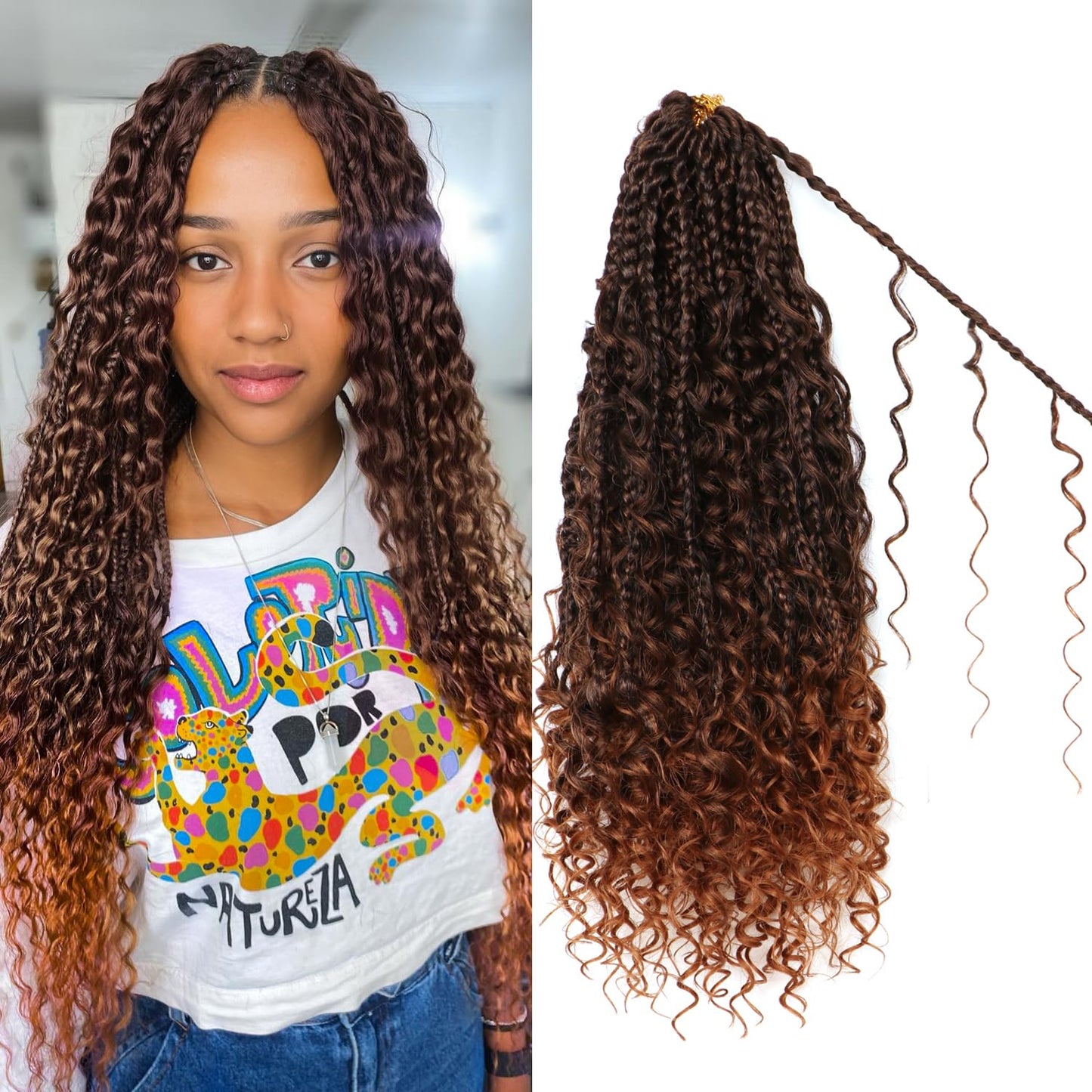 Goddess Boho Box Braids Crochet Hair for Stunning Styles