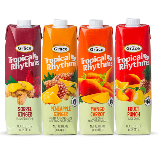 Grace Tropical Rhythms Juice 1 Liter - Caribbean Flavor Pack