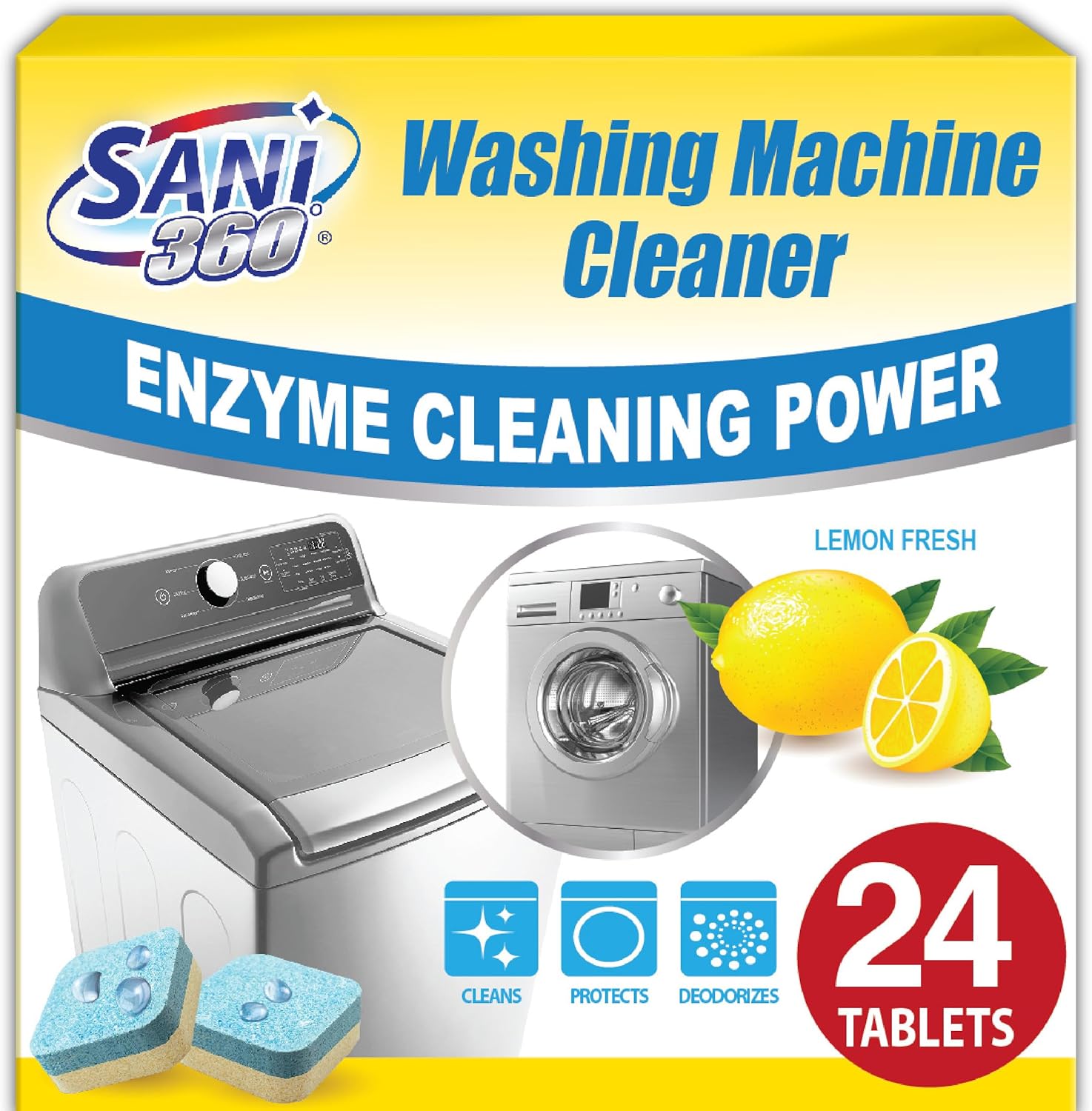 24-Month SANI 360 Cleaner: Enzyme Formula Deep Cleans