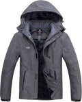 wantdo Men's Mountain Waterproof Ski Jacket - Warm, Windproof