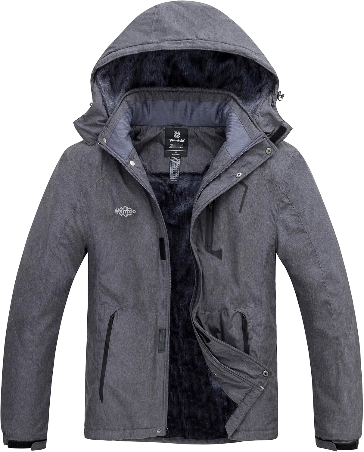 Men's Mountain Waterproof Ski Jacket for Winter Adventures