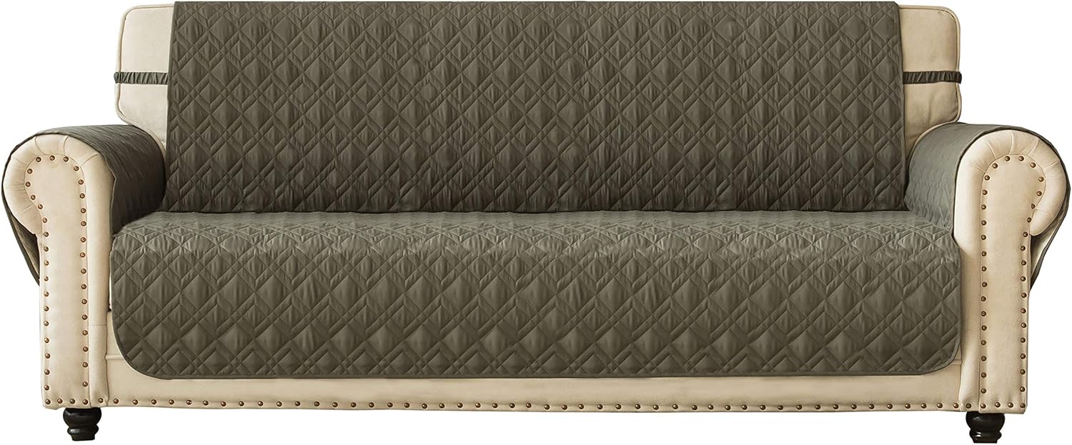 Ameritex Couch Sofa Slipcover 100% Waterproof for Pets and Kids