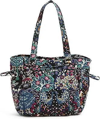 Vera Bradley Women's Cotton Glenna Satchel Purse for Stylish Carry