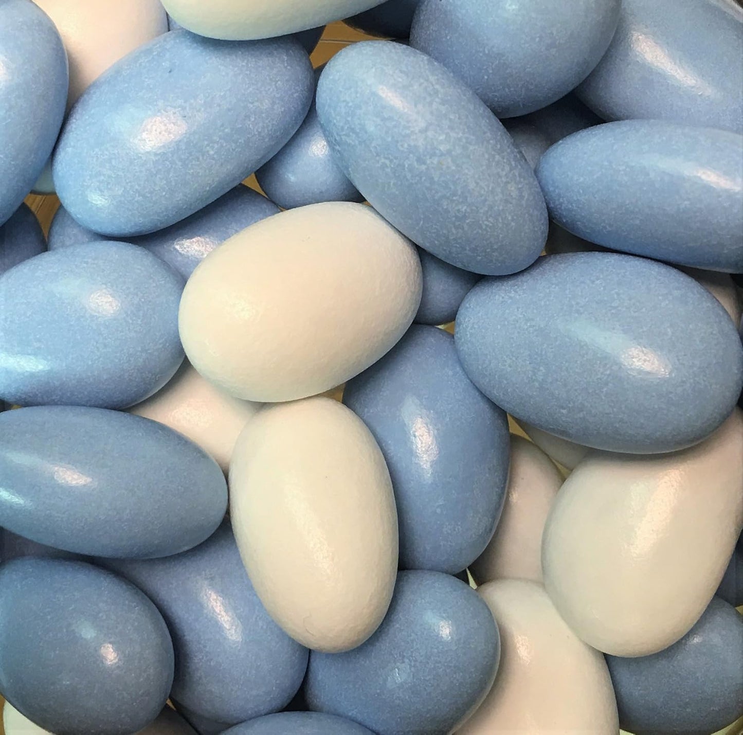Blue & White Jordan Almonds Bulk for Weddings and Parties