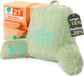 21 in Higher Large Reading Pillow for Bed Adult - Ergonomic Back