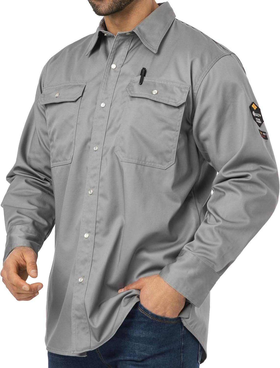 JKSafety 7oz FR Shirts for Men Women - Flame Resistant Workwear