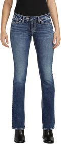 Silver Jeans Co. Tuesday Low Rise Slim Bootcut Jeans (Style 911V)