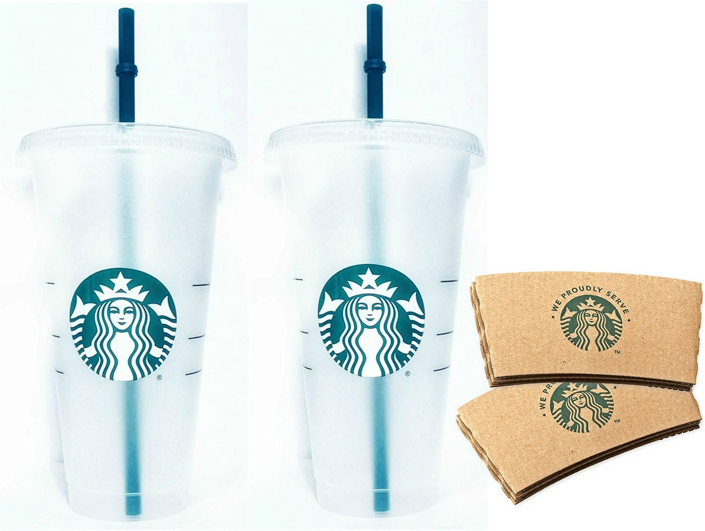Stay Refreshed: 24oz Starbucks Frosted Cup Bundle