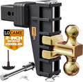 LOCAME Adjustable Trailer Hitch 2-In Receiver 6in Drop/Rise - Heavy