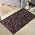 Front Door Mat Coffee - Absorbent Dirt Trapping Low Profile