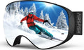 Ski Goggles Magnetic Side-Clip OTG Snowboard Goggles - Fast Lens Swap