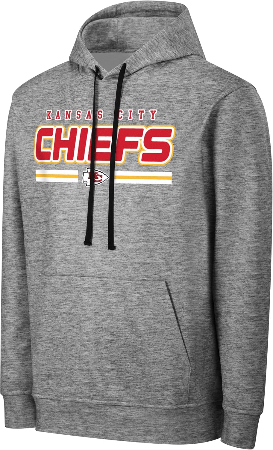 NFL Men's Officially Licensed Gray Team Color Hoodie for Fans