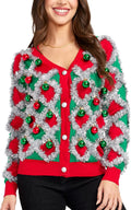 Tipsy Elves Classic Cute Cardigan Ugly Christmas Sweaters