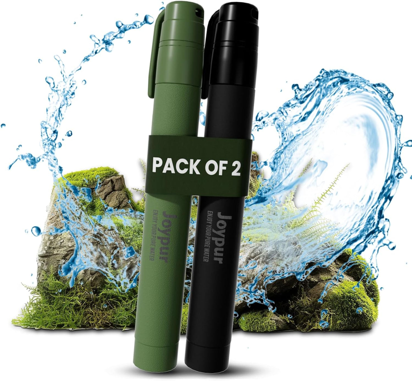 Travel-Friendly Water Purification Straws by Joypur