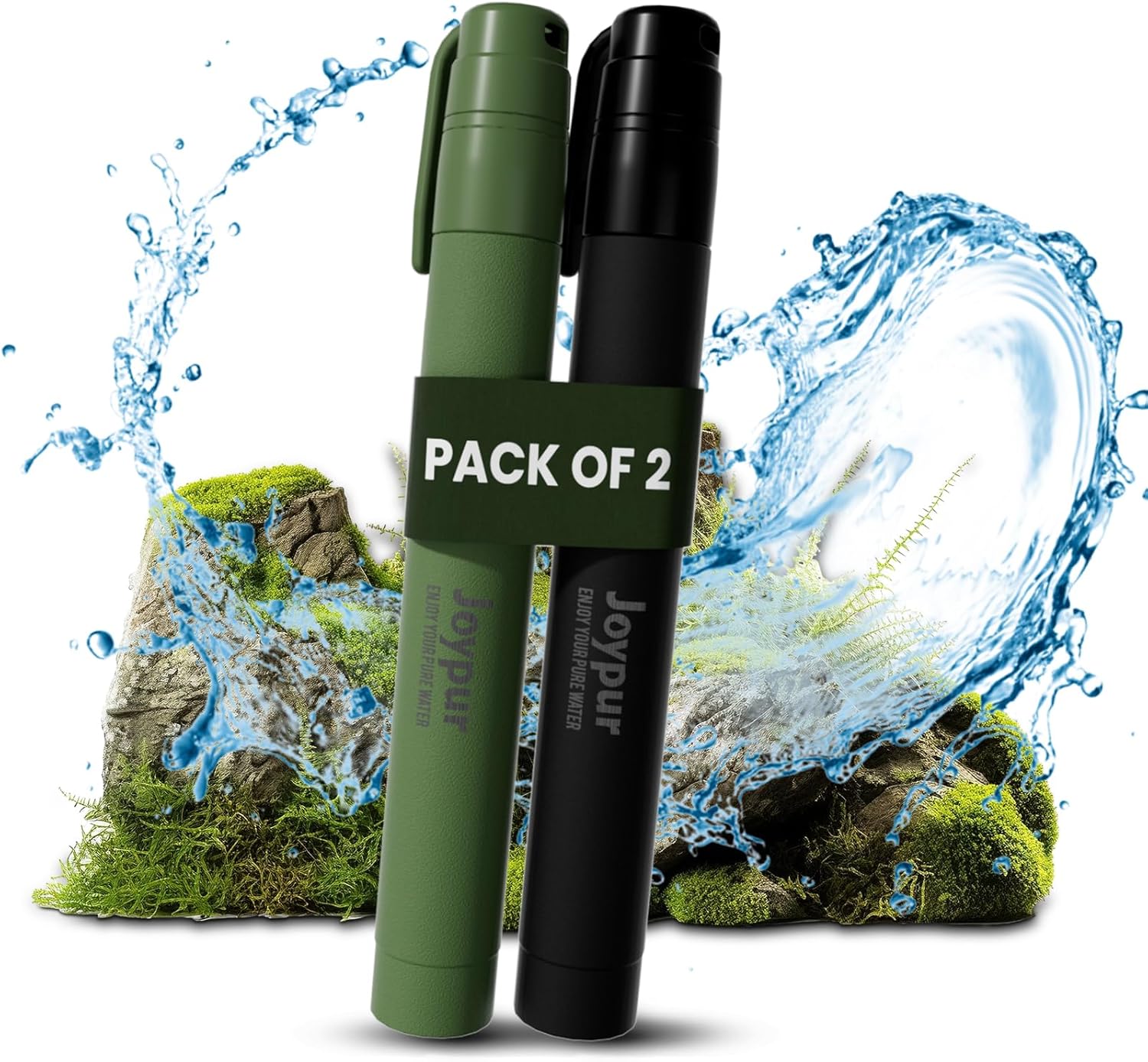 Travel-Friendly Water Purification Straws by Joypur