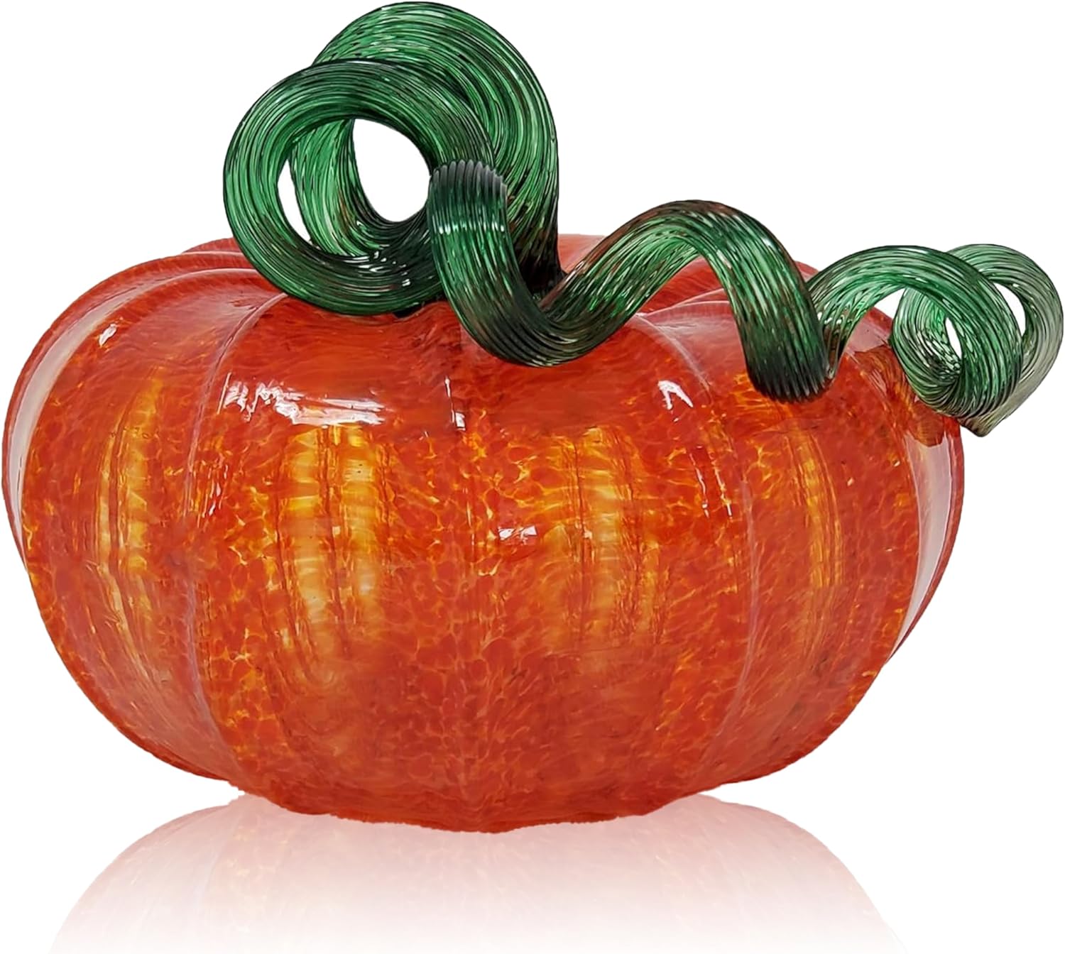 Handmade Glass Pumpkins for Unique Tabletop Home Decor
