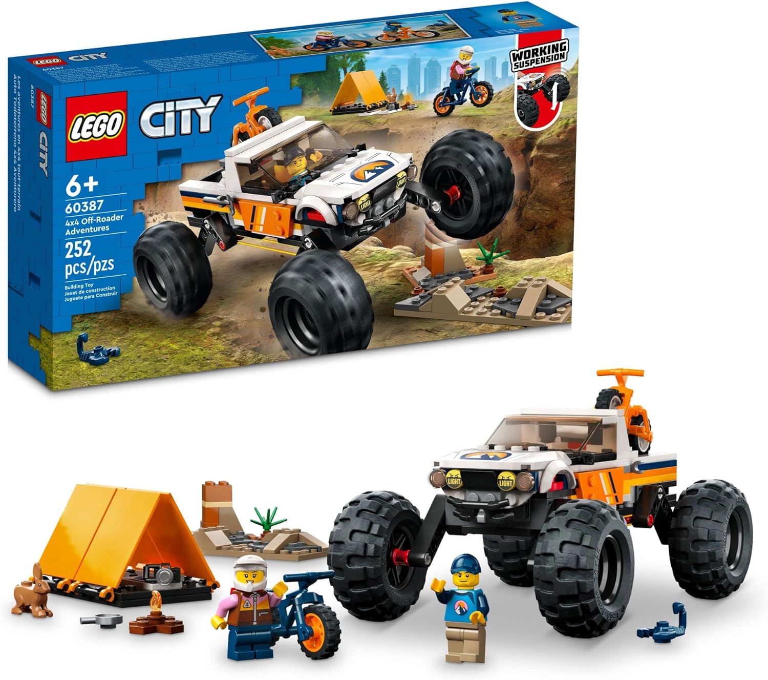 LEGO City 4x4 Off-Roader - Monster Truck Adventures for Kids