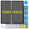 Honeycomb Laser Bed 500mm x 500mm x 22mm - Fast Heat Dissipation