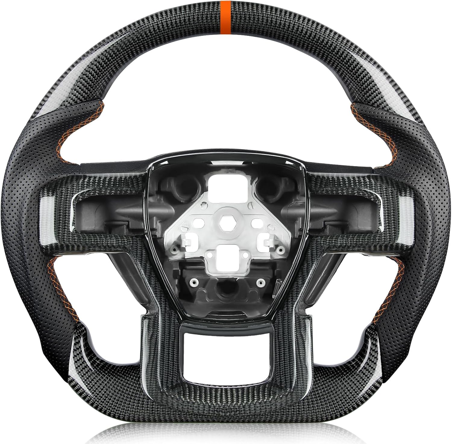 Carbon Fiber Steering Wheel for Ford F-150 2015-2020 Models