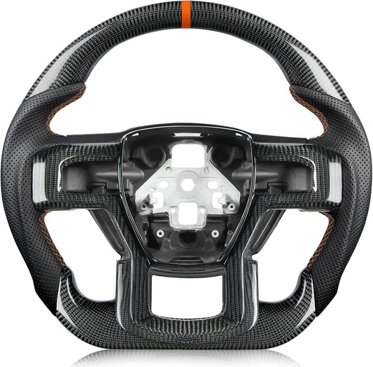 Carbon Fiber Steering Wheel for Ford F-150 2015-2020 Models
