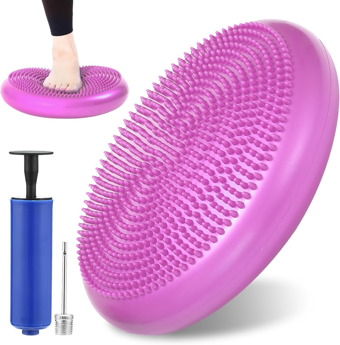 Core Strength Stability Cushion with Molded Spike Surface