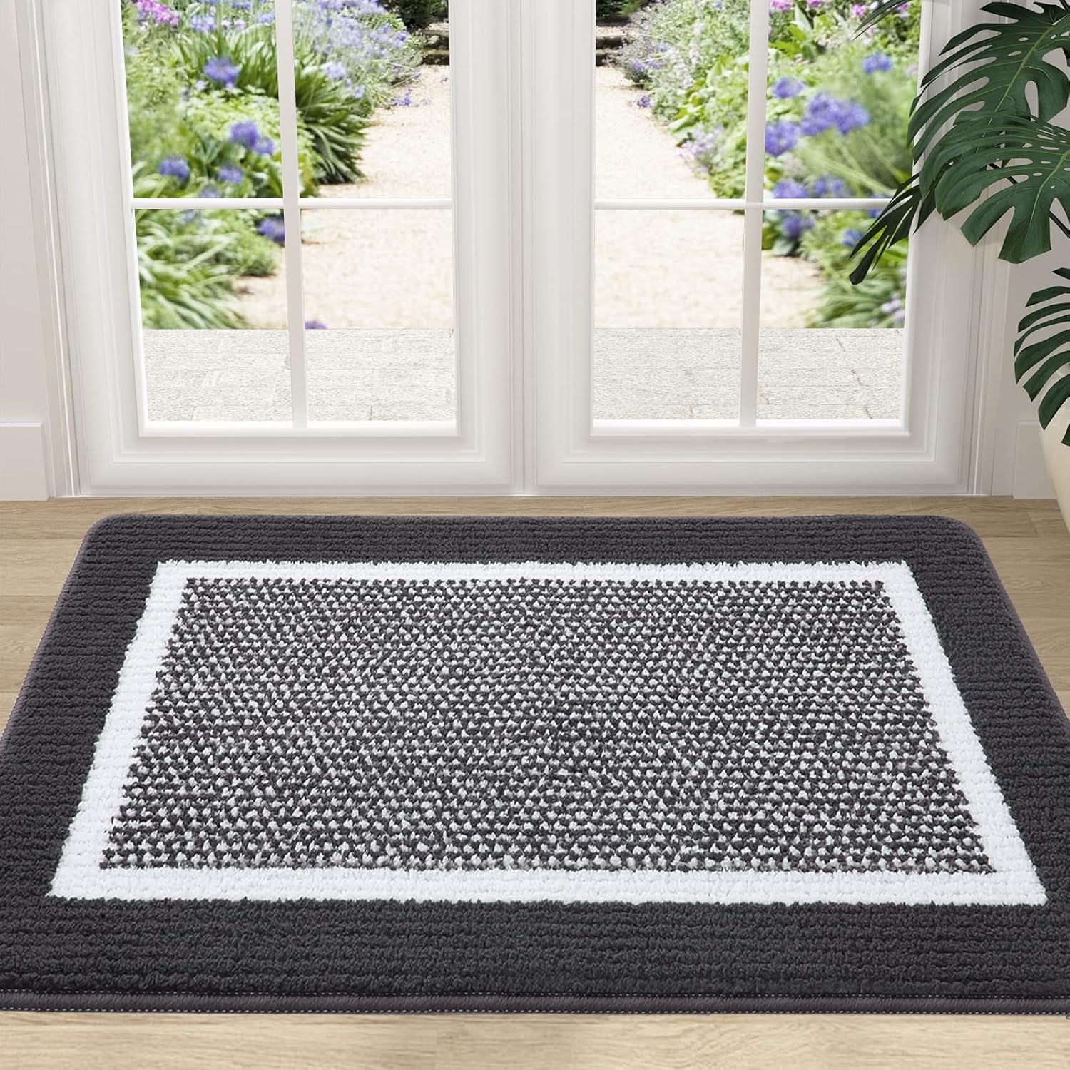 Colorxy Indoor Door Mat - Non-Slip Absorbent Entrance Mat