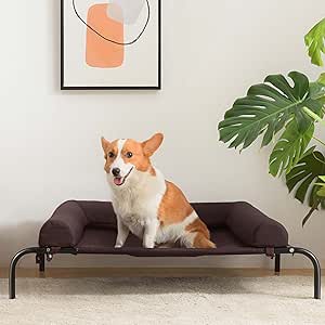 Western Home Elevated Dog Bed Cot for Medium Dogs, 36 in