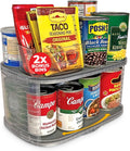 Mighty Susan Kitchen Organizer for Canned Goods - 2-Tiered Turntable